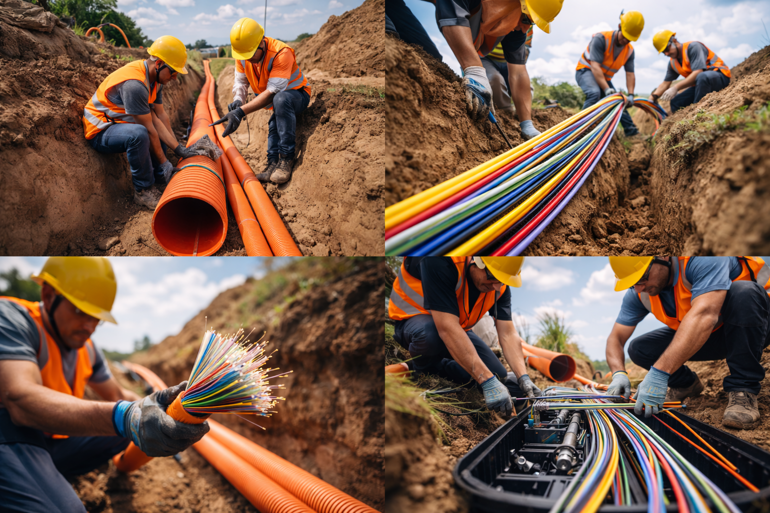 Fiber laying